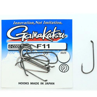 Крючки Gamakatsu F11 NS Black №14 13шт (147949-1400)