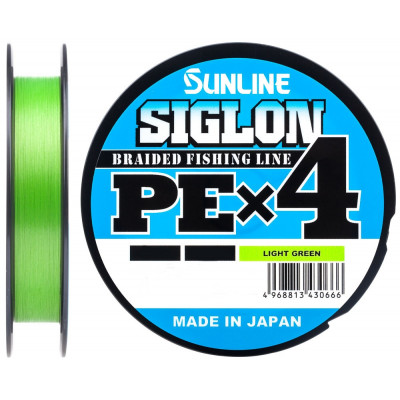 Шнур Sunline Siglon PE X4 Light Green 150m #2.5/0.270mm 40lb/18.5kg