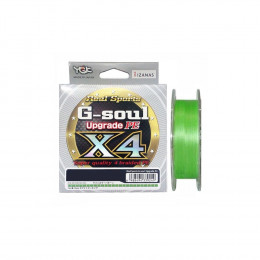 Шнур YGK G-Soul X4 Upgrade 100m салатовый #0.25/0.08mm 5lb/2.5kg