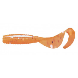 Твістер Lucky John Micro Grub 1 Electric Orange 15шт (140159-036)