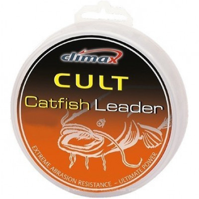 Поводковый материал Climax Cult Catfish Leader 20m 1.3mm 135kg желтый