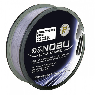 Леска Lineaeffe FF NOBU Pro-Cast 0.255мм  250м.  FishTest-8,50кг  (серая)  Made in Japan