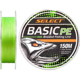 Шнур Select Basic PE Light Green 150m 0.04mm 5LB/2.5kg