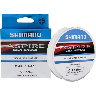 Леска Shimano Aspire Silk Shock 150m 0.125mm 1.7kg