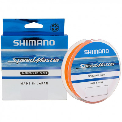 Шоклідер Shimano Speedmaster Tapered Surf Leader 10X15m 0.26-0.57mm 4.6-17.0kg