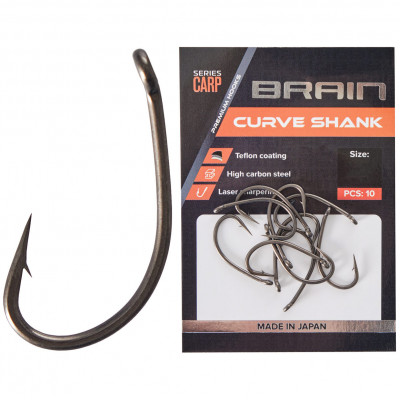 Гачок Brain Curve Shank #4 10 шт