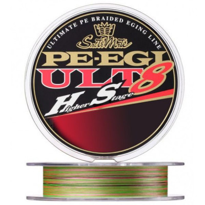 Шнур Sunline PE EGI ULT HS8 180m мультиколор #0.6/0.128mm 8.8Lb/4.5kg