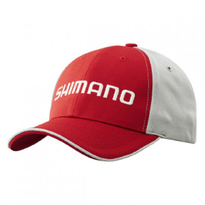 Кепка Shimano Standard Cap ц:red/grey