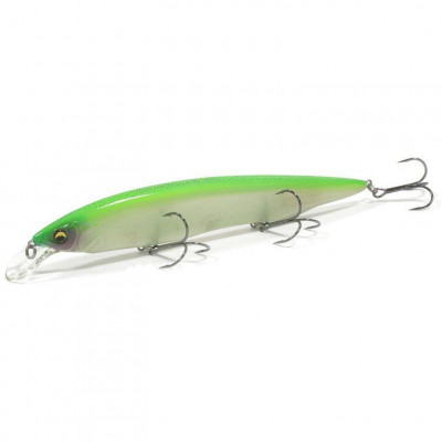 Воблер Megabass Kanata Ayu 160mm 30g Crack Lime Chart