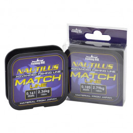 Леска Fishing ROI NAUTILUS Match Line 150м 0,181мм 2.79кг