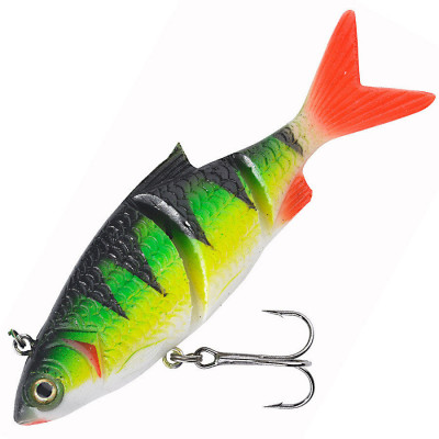 Мягкая приманка Balzer Colonel Lazer Eye Shad Perch 12см 30гр.