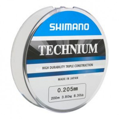 Леска Shimano Technium 200m 0.205mm 3.8kg