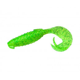 Твістер Keitech Flapper Grub 4 424 lime chartreuse 7шт