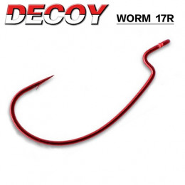 Крючок Decoy Worm 17R Kg Hook R #1 7 шт