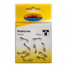 Fishing ROI Безузловая застёжка Wrapping snap L (YM-2022-L)