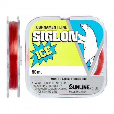 Леска Sunline Siglon F ICE 50m #4.0/0.330mm 7kg