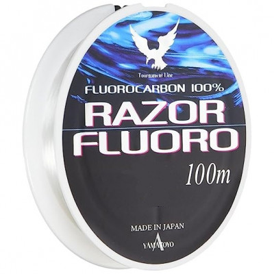 Флюорокарбон Yamatoyo Razor Fluoro 100m 0.247mm 8LB Clear-Fluoro