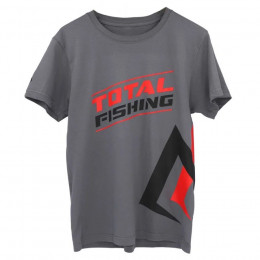 Футболка Mikado Total Fishing L real grey