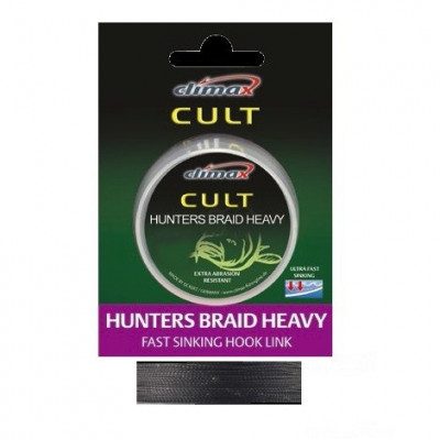 Поводковый материал Climax Cult Heavy HuntersBraid 20m 30lbs silt