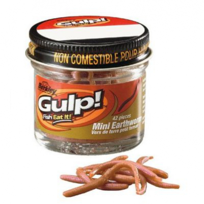 Berkley Gulp! Mini Earthworm Natural (Червь натурал) (1102713)