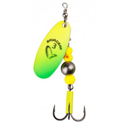 Блешня Savage Gear Caviar Spinner #4 14g 07-Fluo Yellow/Chartreuse