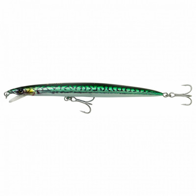 Воблер Savage Gear Sandeel Jerk Minnow SF 145mm 14g Green mackerel PHP