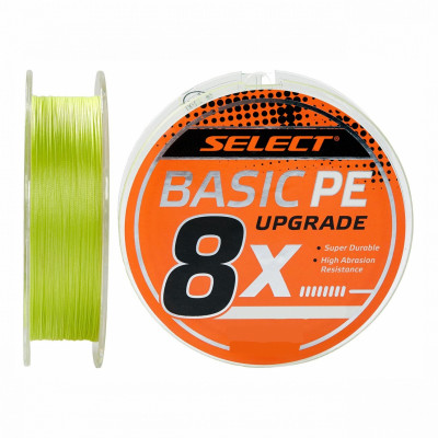 Шнур Select Basic PE 8x 150m Light Green #1.5/0.18mm 22lb/10kg