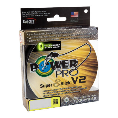 Шнур Power Pro Super 8 Slick V2 135m 0,13mm 8kg Moon Shine