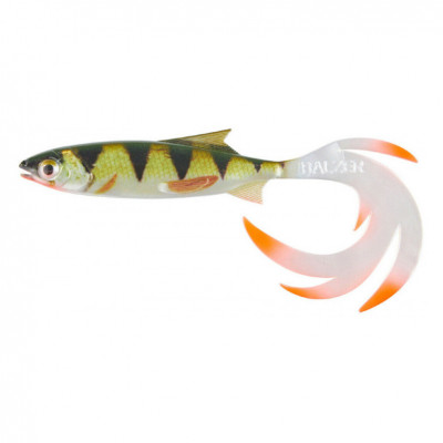 Віброхвіст Balzer Shirasu Reptile Shad 7cm 1.5g 1шт. Perch (13673 207)