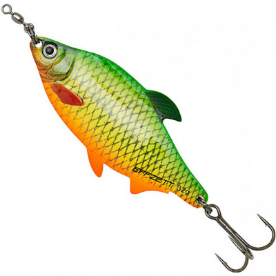 Блесна DAM Effzett Perch Spoon 17g 7cm fire roach uv (66653)