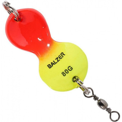 Блешня Balzer Flatfish Spoon 80g 60mm orange/yellow (14732 803)