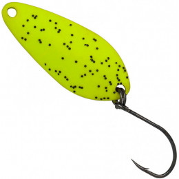 Блесна DAM Effzett Area-Pro Trout Spoon 2.5g 31.5mm yellow/black flake (60191)