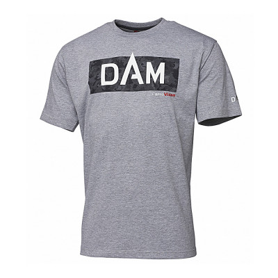 Футболка DAM Logo Tee XL Grey Melange (64511)