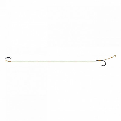 Карповый поводок DAM Tactix Classic Rig 25lb длина 20cm крючок №4 (56759)