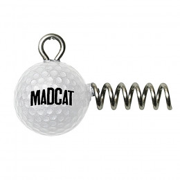 Головка-щопор сомова DAM MaDcat Golf Ball Screw-In Jighead 20гр. 2 шт