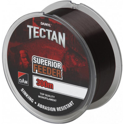 Леска DAM Damyl Tectan Superior Feeder 300m 0.16mm 2.3kg коричневый (66218)