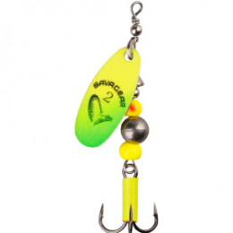 Блешня Savage Gear Caviar Spinner #4 18g 07-Fluo Yellow / Chartreuse