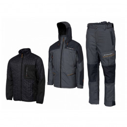 Костюм Savage Gear Thermo Guard 3-Piece Suit XL charcoal grey melange