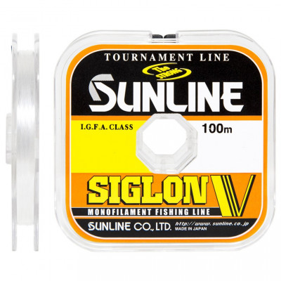 Леска Sunline Siglon V 100m #0.6/0.128mm 1.5kg