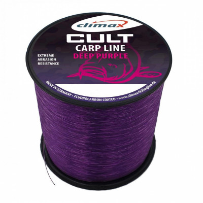 Леска Climax Cult Carp Line Deep Purple 1030m 0.32mm 7.7kg, 1/4 lbs