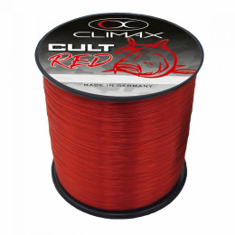 Волосінь Climax Cult Carpline red 1500m 0.28 6.1kg, 1/4 lbs червона