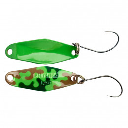 Блесна Shimano Cardiff Wobble Swimmer 1.5g #25T Green Brown Camo