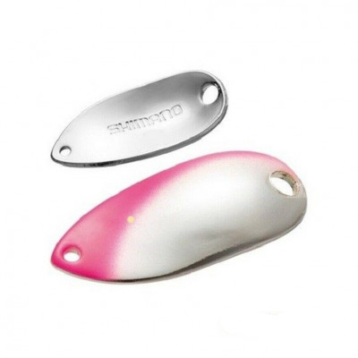 Блесна Shimano Cardiff Roll Swimmer Premium Plating 1.5g #75T Pink Silver