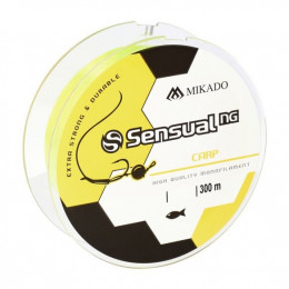 Леска Mikado Sensual NG Carp 300m 0.45mm 17.30kg жёлтый (ZSN110-300-045)