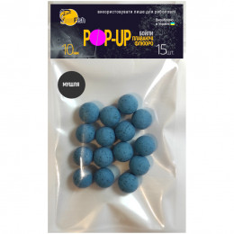 Бойлы Плавающие Флюоро SunFish Pop-Up Ракушка 10mm 15шт