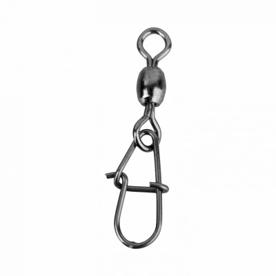 Вертлюжок с застежкой Savage Gear Eggsnap Swivel M #2 23kg BLN (10 шт/уп)