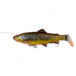 Воблер Savage Gear 4D Line Thru Rattle Trout 27.5cm 258g sinking brown trout uv