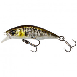 Воблер Savage Gear 3D Sticklebait Twitch 4.5cm 4g Sinking Ayu Green Silver