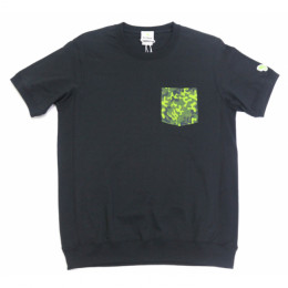 Футболка Ever Green B-True Camo Pocket T-Shirts Black S (36223)