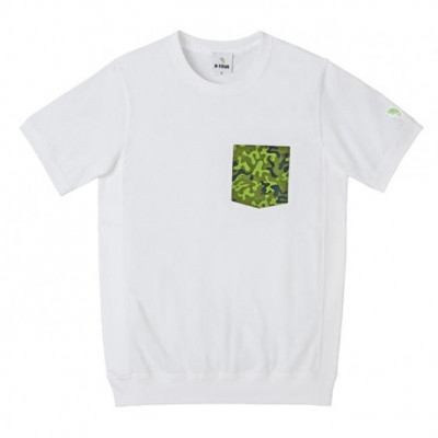 Футболка Ever Green B-True Camo Pocket T-Shirts White M (36225)